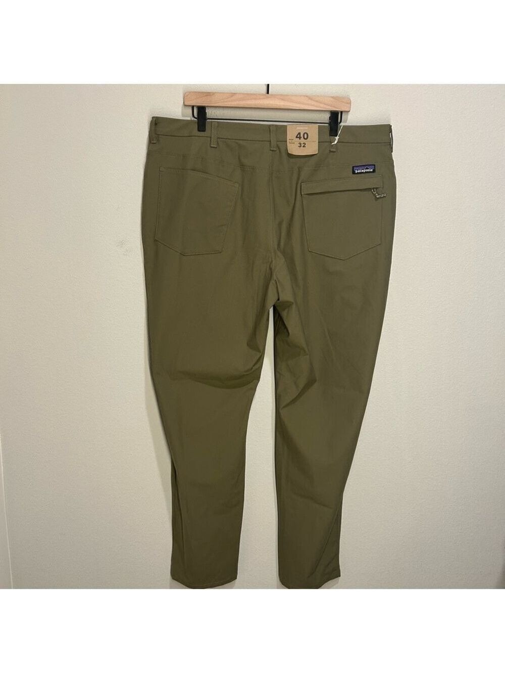 Patagonia Transit Traveler Pants Men’s 40×32 – Sage Khaki – Travel Stretch – NWT - Picture 4 of 5